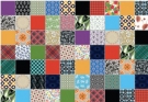 Combinao de peas estampadas e lisas para a personalizao dos projetos