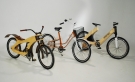 Bicicletas feitas em madeira laminada